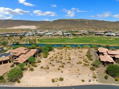 This premium golf course lot has gorgeous mountain views as a on Blackstone Country Club in Arizona - for sale on GolfHomes.com, golf home, golf lot