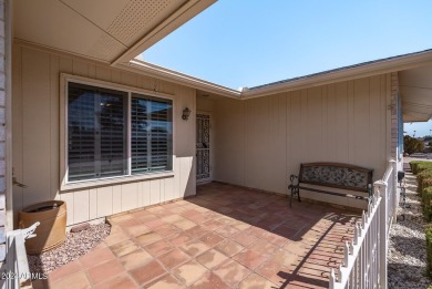 Beautiful Sun City 3 bedroom Stanford model, popular North South on PalmBrook Country Club in Arizona - for sale on GolfHomes.com, golf home, golf lot