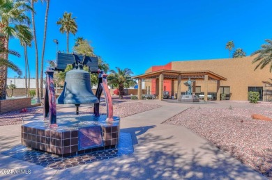 Beautiful Sun City 3 bedroom Stanford model, popular North South on PalmBrook Country Club in Arizona - for sale on GolfHomes.com, golf home, golf lot