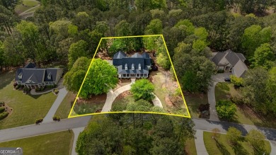 Southern Charm Meets Golf Course Living in Arbor Springs on Coweta Club in Georgia - for sale on GolfHomes.com, golf home, golf lot
