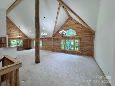 Brand-new construction, this home has never been lived in! The on Rumbling Bald Resort on Lake Lure in North Carolina - for sale on GolfHomes.com, golf home, golf lot