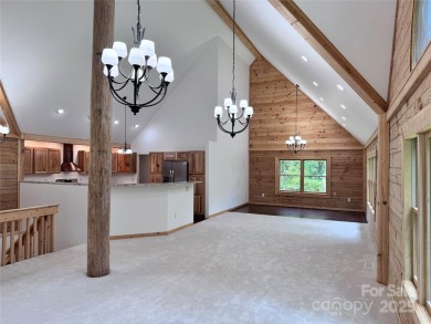 Brand-new construction, this home has never been lived in! The on Rumbling Bald Resort on Lake Lure in North Carolina - for sale on GolfHomes.com, golf home, golf lot