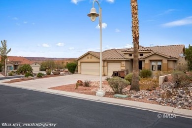 This beautifully designed home sits on a desirable corner lot on The Oasis Golf Club in Nevada - for sale on GolfHomes.com, golf home, golf lot