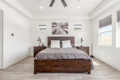 A heavily upgraded home (with office + pool) on an oversized lot on Sterling Grove Golf & Country Club in Arizona - for sale on GolfHomes.com, golf home, golf lot