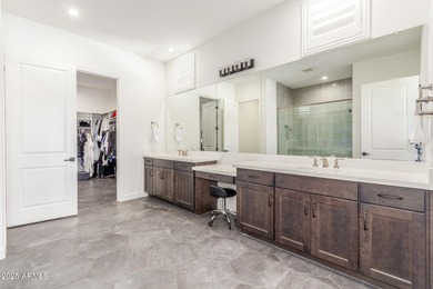 A heavily upgraded home (with office + pool) on an oversized lot on Sterling Grove Golf & Country Club in Arizona - for sale on GolfHomes.com, golf home, golf lot