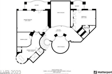This impressive custom mansion in the prestigious Anthem Country on Anthem Country Club in Nevada - for sale on GolfHomes.com, golf home, golf lot