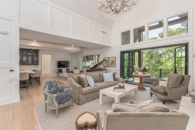 Indulge in luxury lake life in this 6-bedroom, 6.5- bath lake on Reynolds Lake Oconee - The Oconee in Georgia - for sale on GolfHomes.com, golf home, golf lot