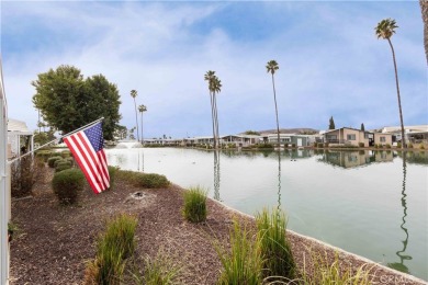 Welcome home to this beautiful NEW LAKEFRONT manufactured home on Hemet West Mobile Estates in California - for sale on GolfHomes.com, golf home, golf lot