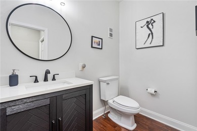 Elevate your living in this spectacular modern mansion on Treesdale Golf and Country Club in Pennsylvania - for sale on GolfHomes.com, golf home, golf lot