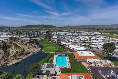 Welcome home to this beautiful NEW LAKEFRONT manufactured home on Hemet West Mobile Estates in California - for sale on GolfHomes.com, golf home, golf lot