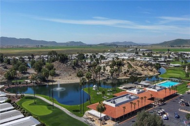 Welcome home to this beautiful NEW LAKEFRONT manufactured home on Hemet West Mobile Estates in California - for sale on GolfHomes.com, golf home, golf lot