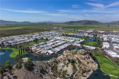 Welcome home to this beautiful NEW LAKEFRONT manufactured home on Hemet West Mobile Estates in California - for sale on GolfHomes.com, golf home, golf lot