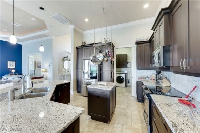 Custom-Built Waterfront Home with 307 Feet of Panoramic Water on Palmetto-Pine Country Club in Florida - for sale on GolfHomes.com, golf home, golf lot