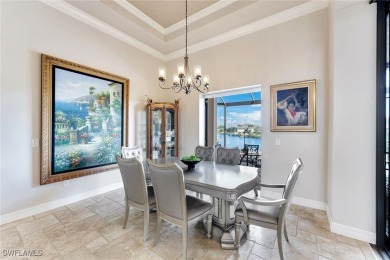 Custom-Built Waterfront Home with 307 Feet of Panoramic Water on Palmetto-Pine Country Club in Florida - for sale on GolfHomes.com, golf home, golf lot