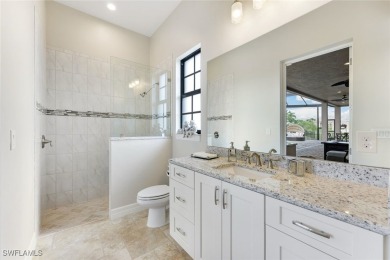 Custom-Built Waterfront Home with 307 Feet of Panoramic Water on Palmetto-Pine Country Club in Florida - for sale on GolfHomes.com, golf home, golf lot