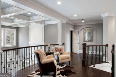 Experience the pinnacle of luxury living in this magnificent on Manor Golf and Country Club in Georgia - for sale on GolfHomes.com, golf home, golf lot