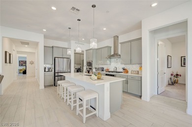 Experience elevated desert living in this highly sought-after on Reflection Bay Golf Club in Nevada - for sale on GolfHomes.com, golf home, golf lot