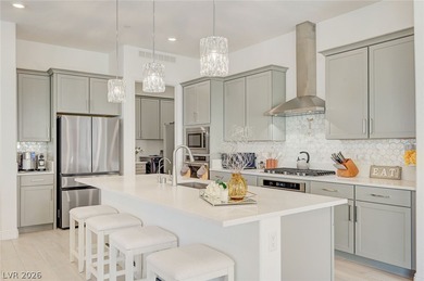 Experience elevated desert living in this highly sought-after on Reflection Bay Golf Club in Nevada - for sale on GolfHomes.com, golf home, golf lot