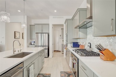 Experience elevated desert living in this highly sought-after on Reflection Bay Golf Club in Nevada - for sale on GolfHomes.com, golf home, golf lot