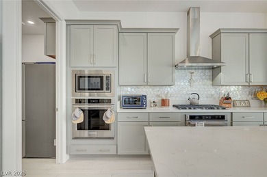 Experience elevated desert living in this highly sought-after on Reflection Bay Golf Club in Nevada - for sale on GolfHomes.com, golf home, golf lot