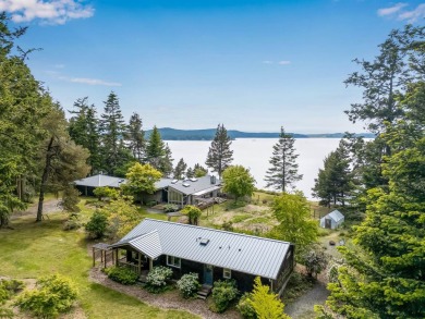 Spectacular 9 acre waterfront estate enjoyed as a generational on Lopez Island Golf Course in Washington - for sale on GolfHomes.com, golf home, golf lot
