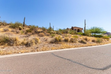 Wait until you see this spectacular hillside lot with views of on Gold Canyon Golf Resort - Sidewinder in Arizona - for sale on GolfHomes.com, golf home, golf lot