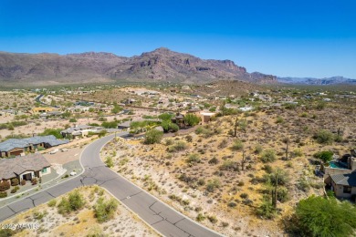 Wait until you see this spectacular hillside lot with views of on Gold Canyon Golf Resort - Sidewinder in Arizona - for sale on GolfHomes.com, golf home, golf lot