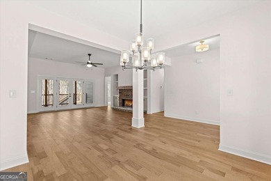 This stunning, brand-new home is officially complete, move-in on Fairfield Plantation Golf and Country Club in Georgia - for sale on GolfHomes.com, golf home, golf lot