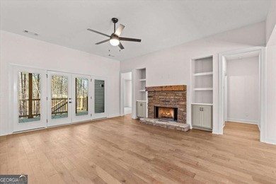 This stunning, brand-new home is officially complete, move-in on Fairfield Plantation Golf and Country Club in Georgia - for sale on GolfHomes.com, golf home, golf lot