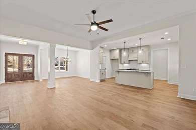 This stunning, brand-new home is officially complete, move-in on Fairfield Plantation Golf and Country Club in Georgia - for sale on GolfHomes.com, golf home, golf lot