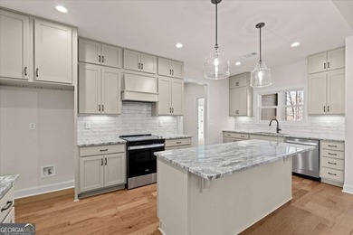 This stunning, brand-new home is officially complete, move-in on Fairfield Plantation Golf and Country Club in Georgia - for sale on GolfHomes.com, golf home, golf lot