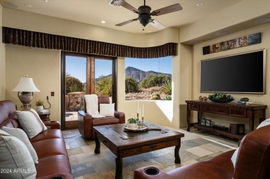 European masterpiece with stunning mountain, Valley and sunset on Desert Mountain Golf Club - Renegade Course in Arizona - for sale on GolfHomes.com, golf home, golf lot