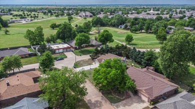 Large beautiful home overlooking the 11th tee of the Surrey on Golf Club At Surrey Hills in Oklahoma - for sale on GolfHomes.com, golf home, golf lot