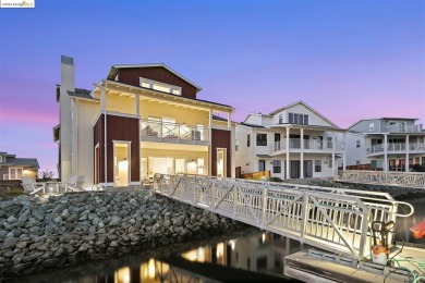 Experience the finest waterfront luxury with this newly built on The Bethel Island Golf Club in California - for sale on GolfHomes.com, golf home, golf lot