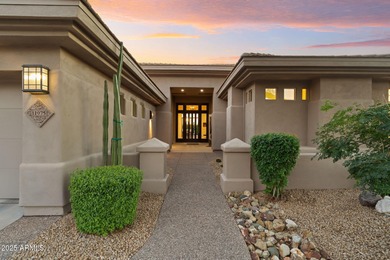 Tucked in the foothills of the McDowell Mountains, this unique on Sanctuary Golf Course At WestWorld in Arizona - for sale on GolfHomes.com, golf home, golf lot