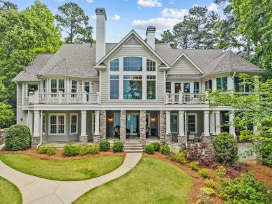 BEAUTIFUL CUSTOM HOME OFFERING UNOBSTRUCTED LAKE AND SUNSET on Reynolds Lake Oconee - The Oconee in Georgia - for sale on GolfHomes.com, golf home, golf lot