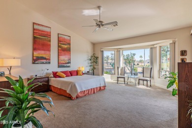 Enjoy the sweeping views of EN #14 green, #15 tee box, water & on Eagles Nest at Pebble Creek in Arizona - for sale on GolfHomes.com, golf home, golf lot