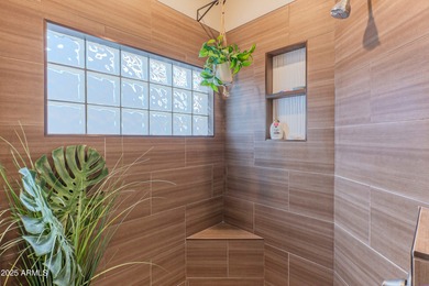 Enjoy the sweeping views of EN #14 green, #15 tee box, water & on Eagles Nest at Pebble Creek in Arizona - for sale on GolfHomes.com, golf home, golf lot