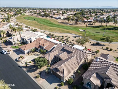 Enjoy the sweeping views of EN #14 green, #15 tee box, water & on Eagles Nest at Pebble Creek in Arizona - for sale on GolfHomes.com, golf home, golf lot