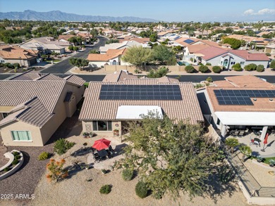 Enjoy the sweeping views of EN #14 green, #15 tee box, water & on Eagles Nest at Pebble Creek in Arizona - for sale on GolfHomes.com, golf home, golf lot