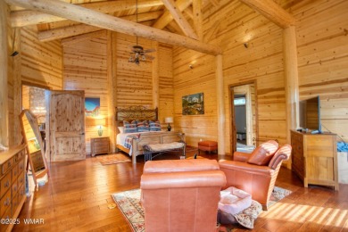 Charming Log-Sided Retreat in Prestigious White Mountain Summer on White Mountain Country Club in Arizona - for sale on GolfHomes.com, golf home, golf lot