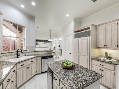 Discover this low-maintenance custom home in the peaceful on Bent Tree Golf Club in Texas - for sale on GolfHomes.com, golf home, golf lot
