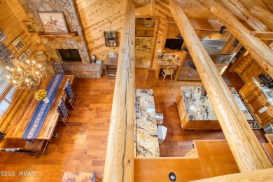 Charming Log-Sided Retreat in Prestigious White Mountain Summer on White Mountain Country Club in Arizona - for sale on GolfHomes.com, golf home, golf lot