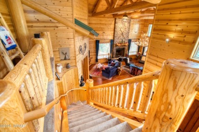 Charming Log-Sided Retreat in Prestigious White Mountain Summer on White Mountain Country Club in Arizona - for sale on GolfHomes.com, golf home, golf lot
