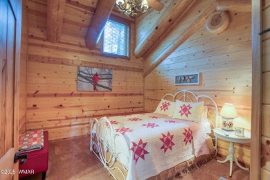 Charming Log-Sided Retreat in Prestigious White Mountain Summer on White Mountain Country Club in Arizona - for sale on GolfHomes.com, golf home, golf lot