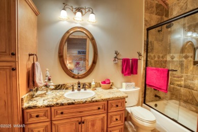 Charming Log-Sided Retreat in Prestigious White Mountain Summer on White Mountain Country Club in Arizona - for sale on GolfHomes.com, golf home, golf lot