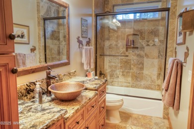 Charming Log-Sided Retreat in Prestigious White Mountain Summer on White Mountain Country Club in Arizona - for sale on GolfHomes.com, golf home, golf lot