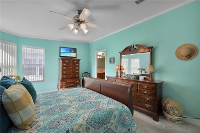 This amazing TRIPLE-wide Palm Harbor home is situated on a on Maple Leaf Golf and Country Club in Florida - for sale on GolfHomes.com, golf home, golf lot