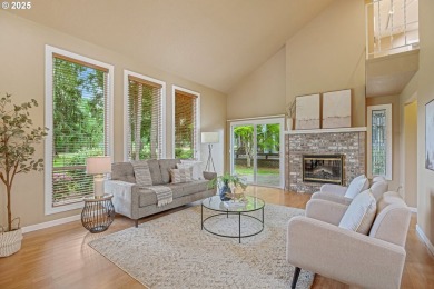 This golf course home is too sweet, no joke. There are two on Willamette Valley Country Club in Oregon - for sale on GolfHomes.com, golf home, golf lot