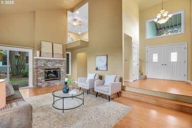 This golf course home is too sweet, no joke. There are two on Willamette Valley Country Club in Oregon - for sale on GolfHomes.com, golf home, golf lot